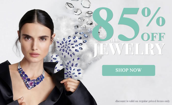 All Jewelry 85% OFF