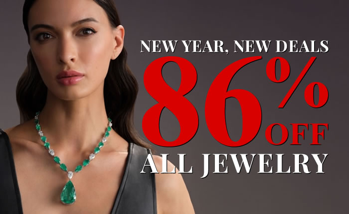 New Year, New Deals! All Jewelry 86% OFF