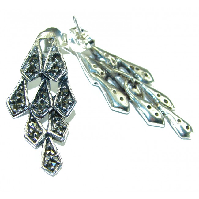 Marcasite .925 Sterling Silver earrings