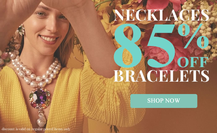 Necklaces & Bracelets 85% OFF