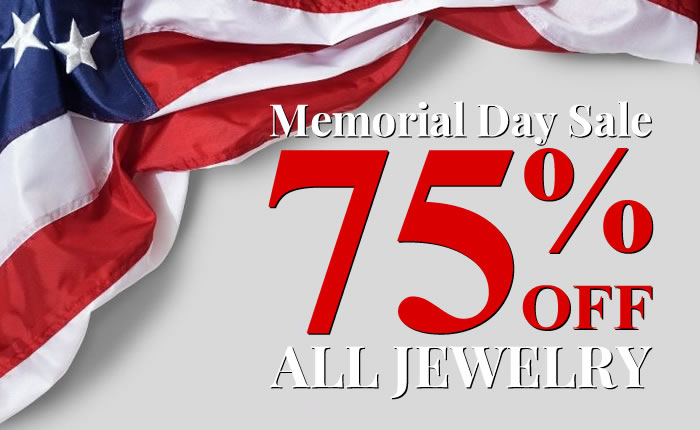 Memorial Day Sale! All Jewelry 75% OFF