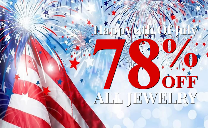 Happy 4th of July! All JEWELRY 78% OFF