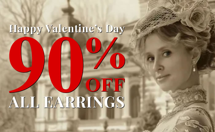 Happy Valentine's Day - All Earrings 90% OFF