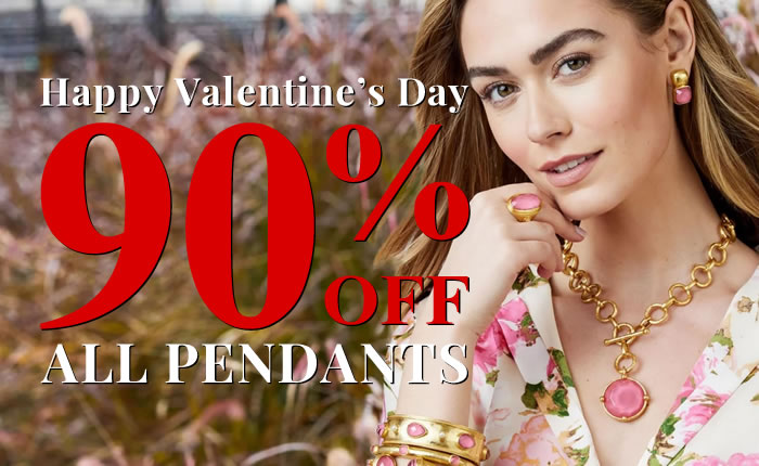 Happy Valentine's Day - All Pendants 90% OFF