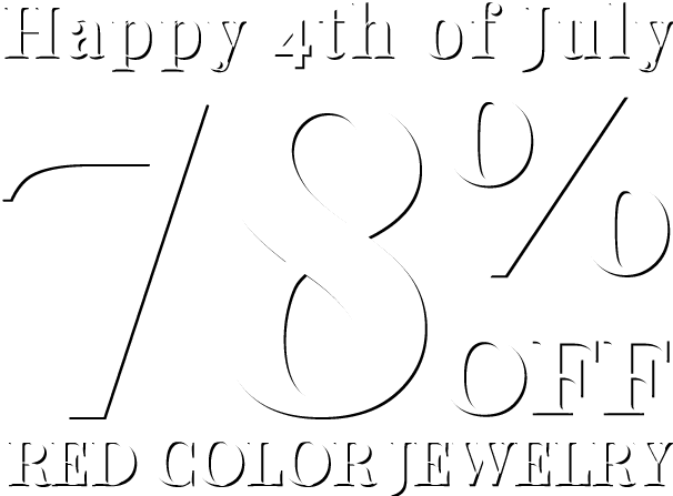 All Red Color Jewelry 78% OFF
