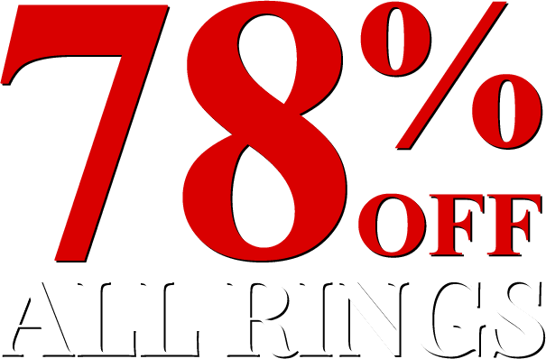 All Rings 78% OFF