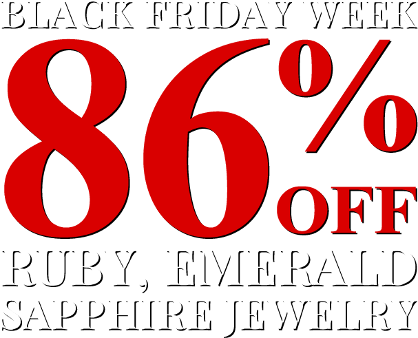 Ruby & Emerald & Sapphire Jewelry 86% Off