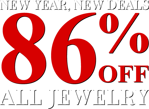 All Jewelry 86% OFF