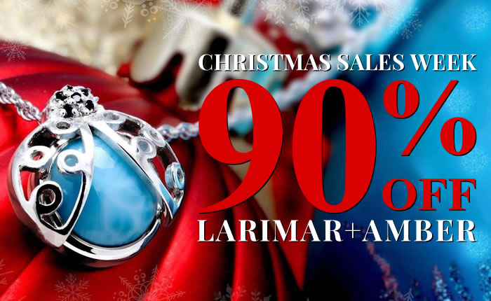  Larimar & Amber Jewelry 90% Off 