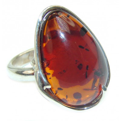 Genuine, real Amber Rings for sale | Online Store - SilverRush Style