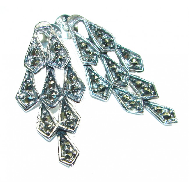 Marcasite .925 Sterling Silver earrings