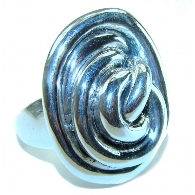 Ariadne's Thread Italy Made Silver Sterling Silver ring s. 7