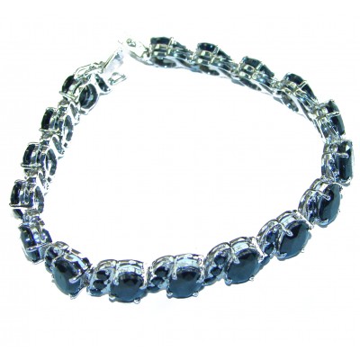 Special Item authentic Sapphire .925 Sterling Silver handcrafted Bracelet