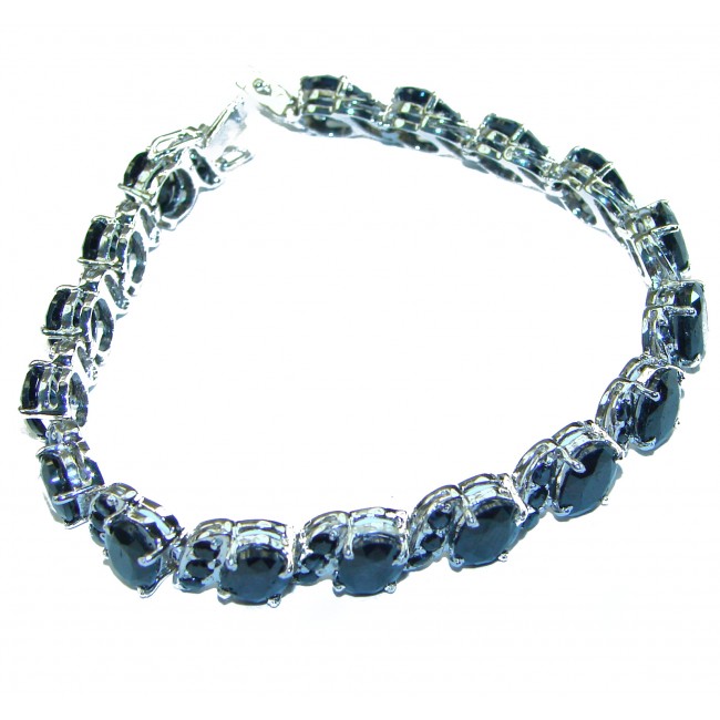 Special Item authentic Sapphire .925 Sterling Silver handcrafted Bracelet