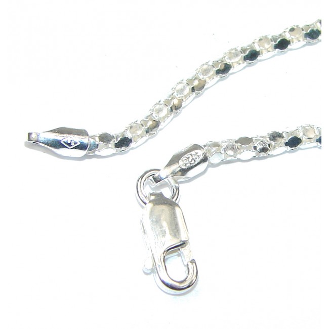 Coreana Sterling Silver Chain 20'' long, 1.5 mm wide