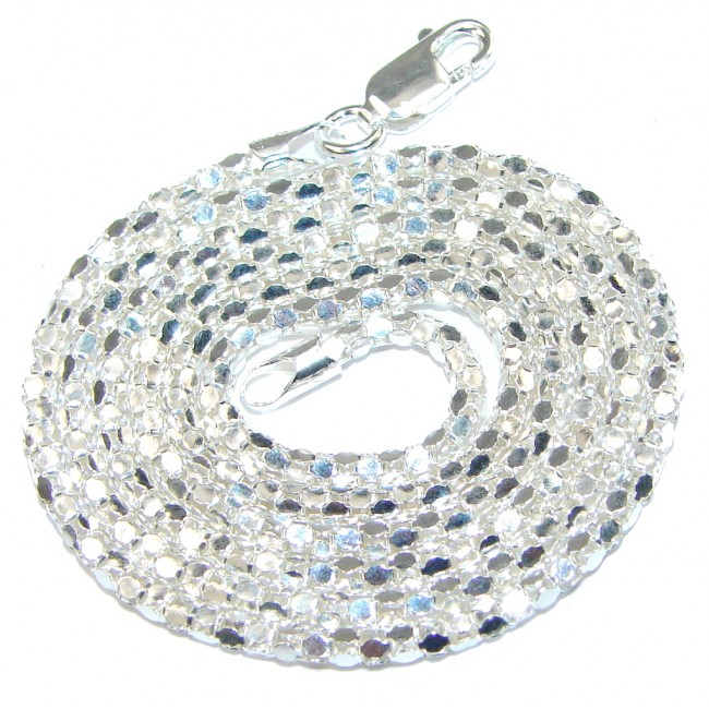 Coreana Sterling Silver Chain 20'' long, 1.5 mm wide