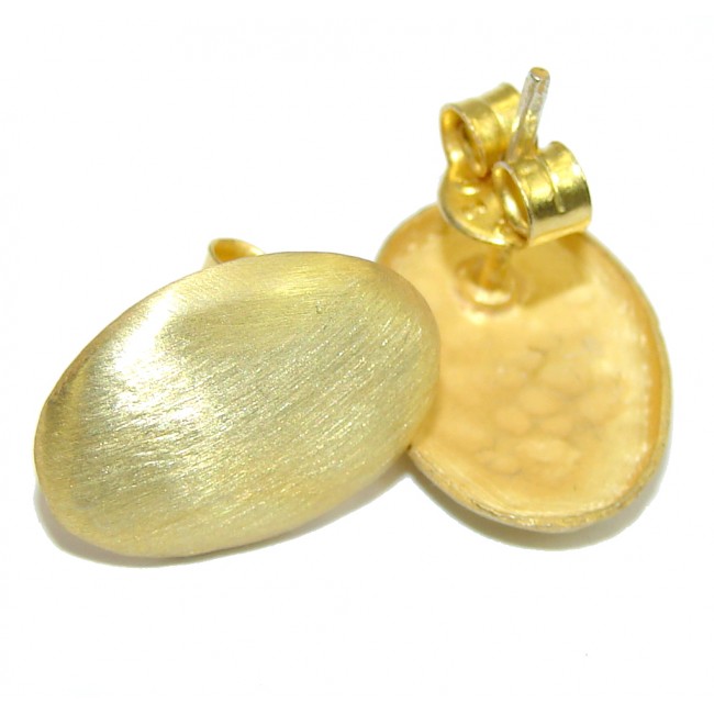 Delicate Gold plated Sterling Silver earrings