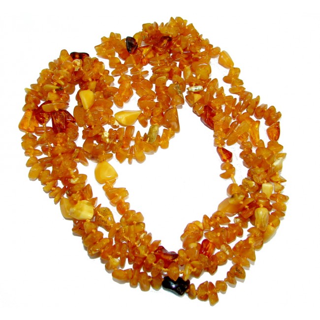 78 inches long Fabulous Natural Baltic Amber handcrafted Necklace ...