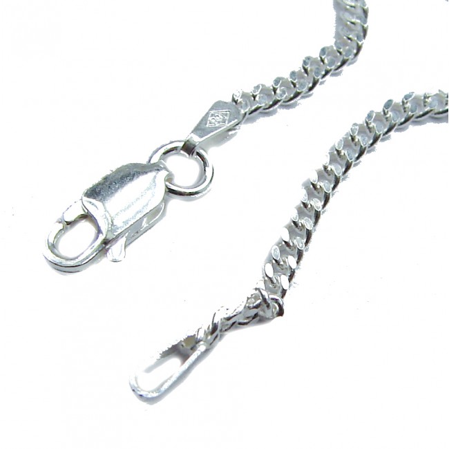 .925 Sterling Silver Chain 18'' long, 3 mm wide