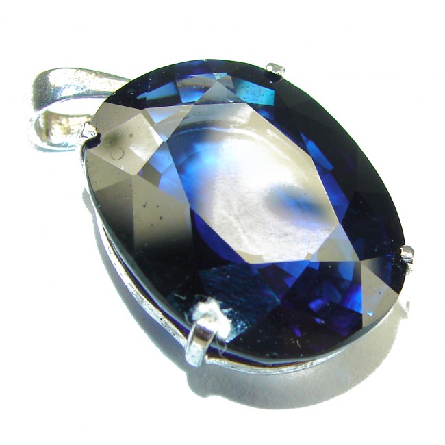 Venus London Blue Topaz .925 Sterling Silver handmade Pendant