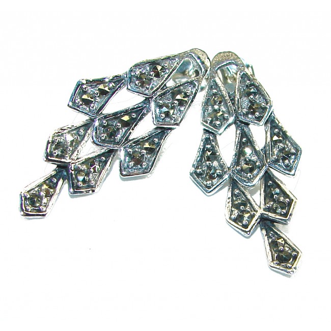 Marcasite .925 Sterling Silver earrings