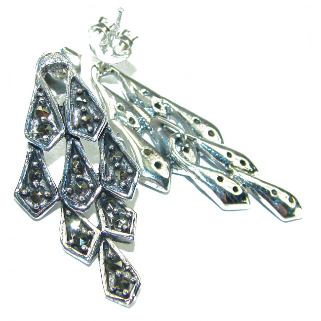 Marcasite .925 Sterling Silver earrings