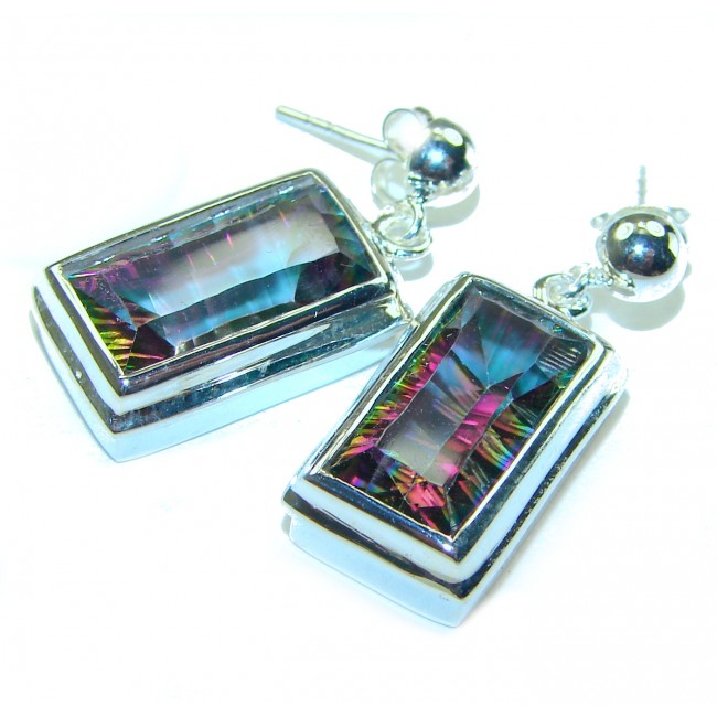 Mystic Topaz .925 Sterling Silver earrings