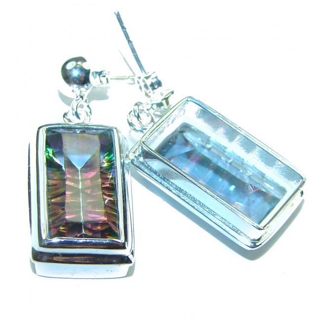 Mystic Topaz .925 Sterling Silver earrings