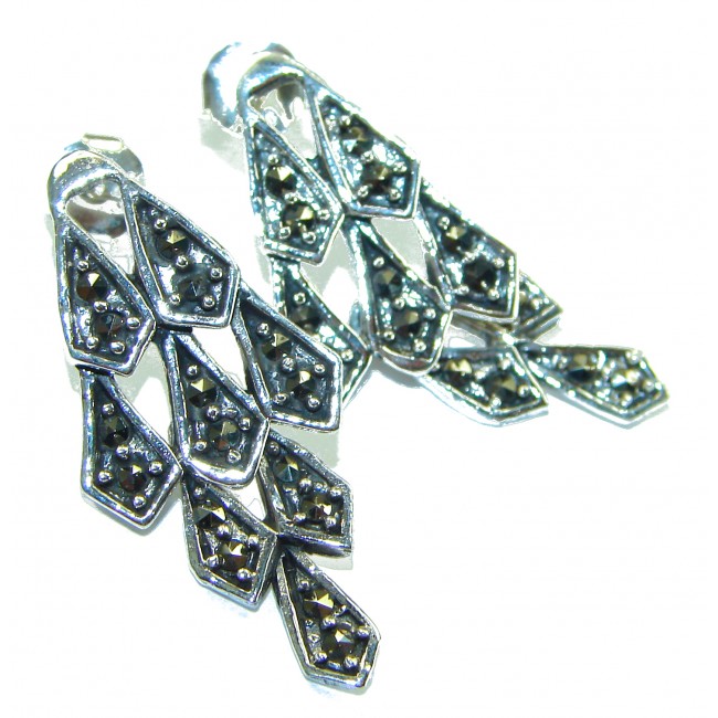 Marcasite .925 Sterling Silver earrings