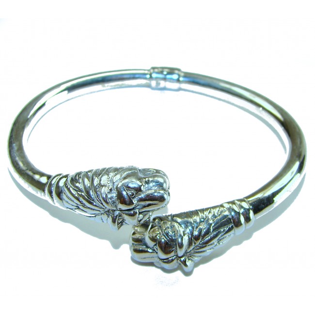 Luxurious Precious Panther .925 Sterling Silver Bracelet