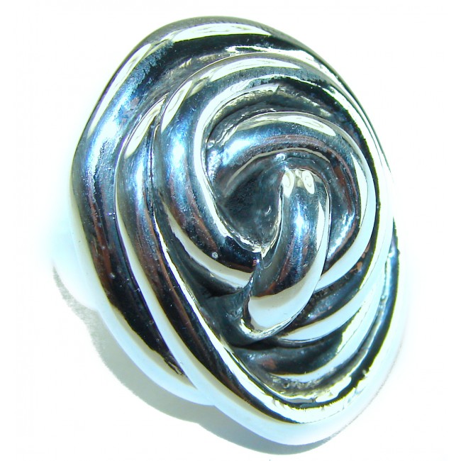 Ariadne's Thread Italy Made Silver Sterling Silver ring s. 5 3/4