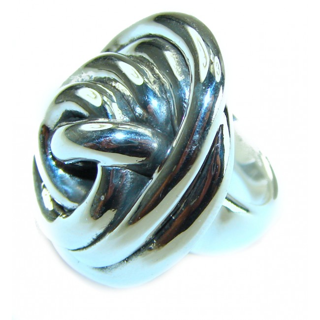 Ariadne's Thread Italy Made Silver Sterling Silver ring s. 5 3/4