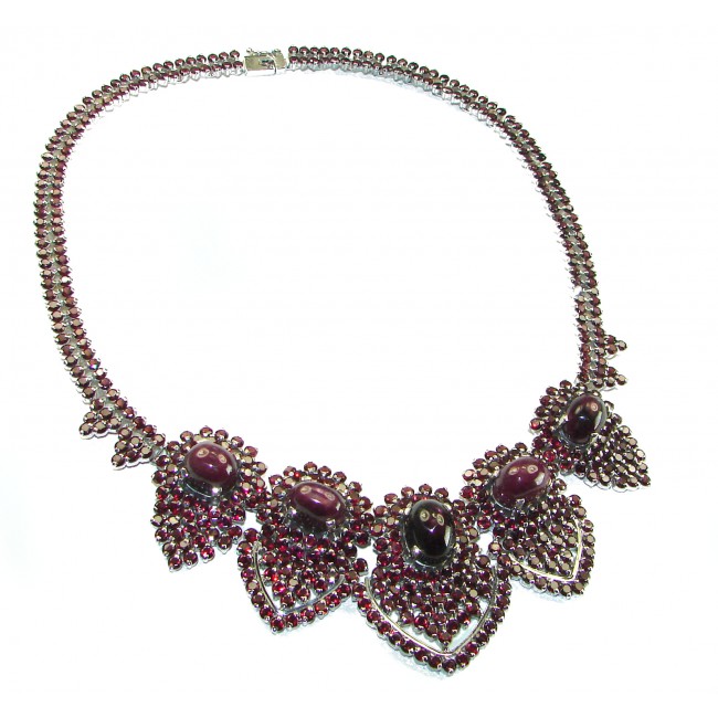 Essence of Femininity authentic Star Ruby .925 Sterling Silver handcrafted necklace