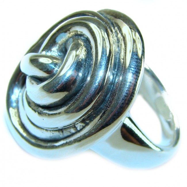 Ariadne's Thread Italy Made Silver Sterling Silver ring s. 8