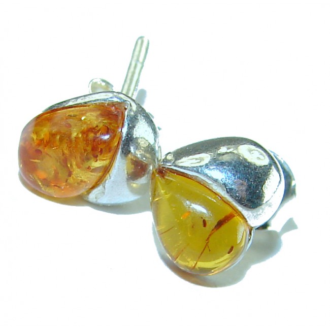 Baltic Amber .925 Sterling Silver earrings