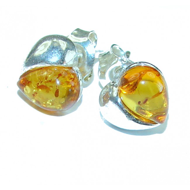 Baltic Amber .925 Sterling Silver earrings