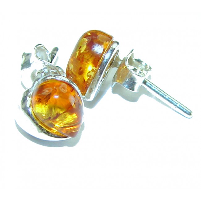 Baltic Amber .925 Sterling Silver earrings