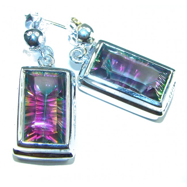 Mystic Topaz .925 Sterling Silver earrings