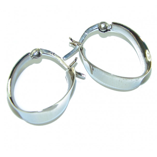 Italy made .925 Sterling Silver Earrings