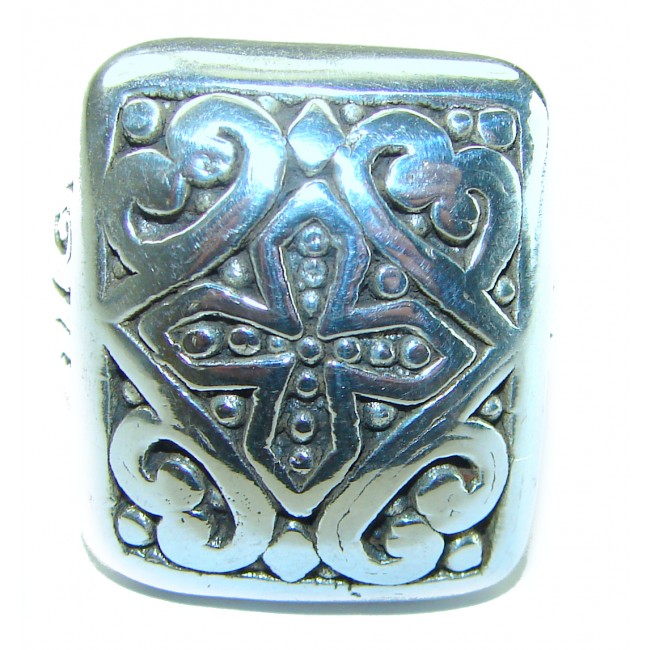 Celtic Cross Bali made .925 Sterling Silver ring size 6