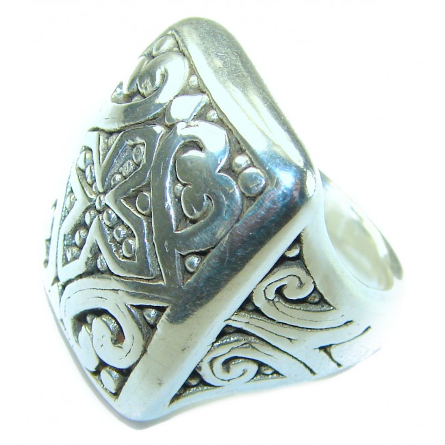 Celtic Cross Bali made .925 Sterling Silver ring size 6