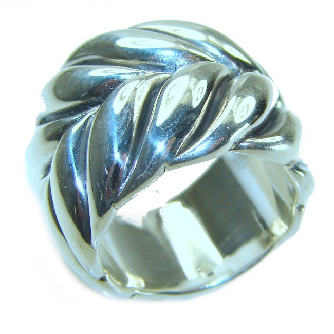 Italy Made .925 Silver Sterling Silver ring s. 8