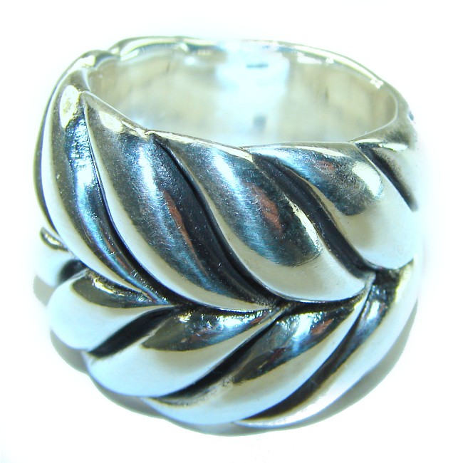 Italy Made .925 Silver Sterling Silver ring s. 8