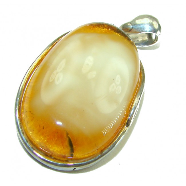 Best quality Butterscotch Baltic Amber .925 Sterling Silver handmade Pendant