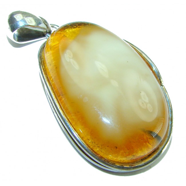 Best quality Butterscotch Baltic Amber .925 Sterling Silver handmade Pendant