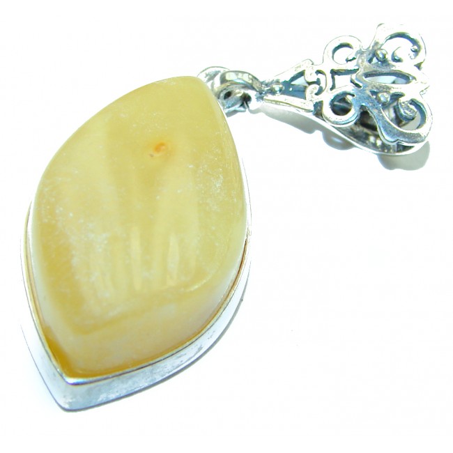 Best quality Butterscotch Baltic Amber .925 Sterling Silver handmade Pendant