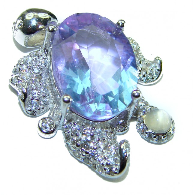 Jennifer Precious 7.5 carat Alexandrite .925 Sterling Silver Pendant