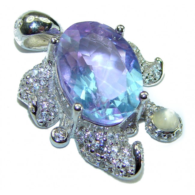 Jennifer Precious 7.5 carat Alexandrite .925 Sterling Silver Pendant