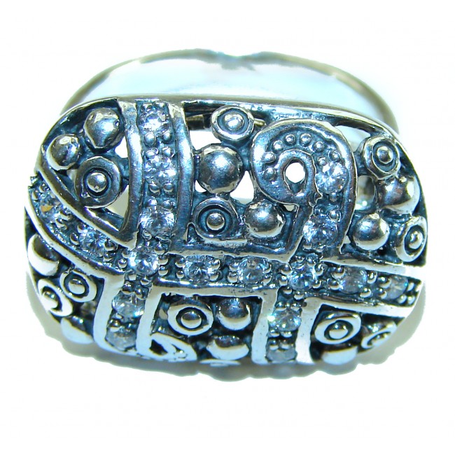 Bali made .925 Sterling Silver ring size 7