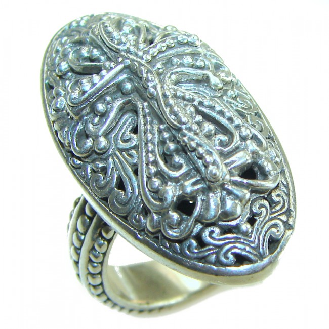 Celtic Cross Bali made .925 Sterling Silver ring size 7